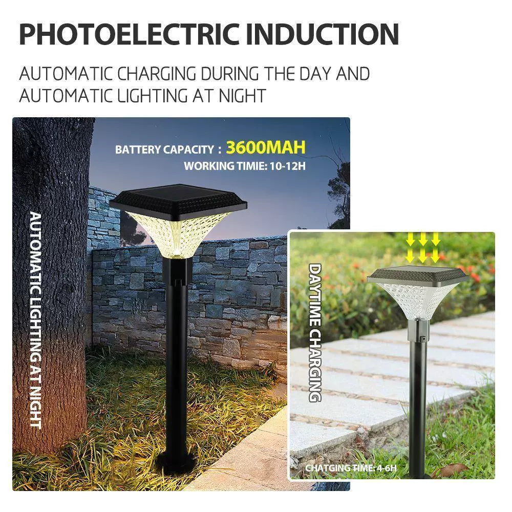 Solar Powered 3-Color Light Sensor Outdoor Wall Lamp, Remote Control Waterproof Villa Balcony & Courtyard Garden Light