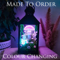 Mini Mushroom Lantern – Tiny Fairy Moss Diorama, USB Rechargeable LED