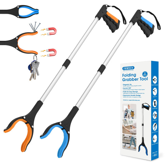 32" Foldable Grabber Reacher Tool – Your Extra Hand for Everyday Tasks