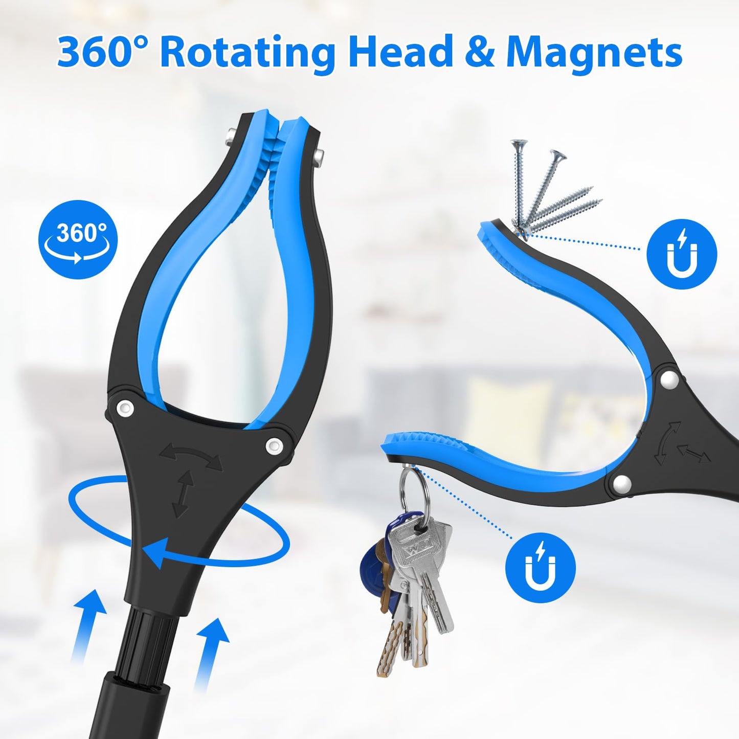 32" Foldable Grabber Reacher Tool – Your Extra Hand for Everyday Tasks