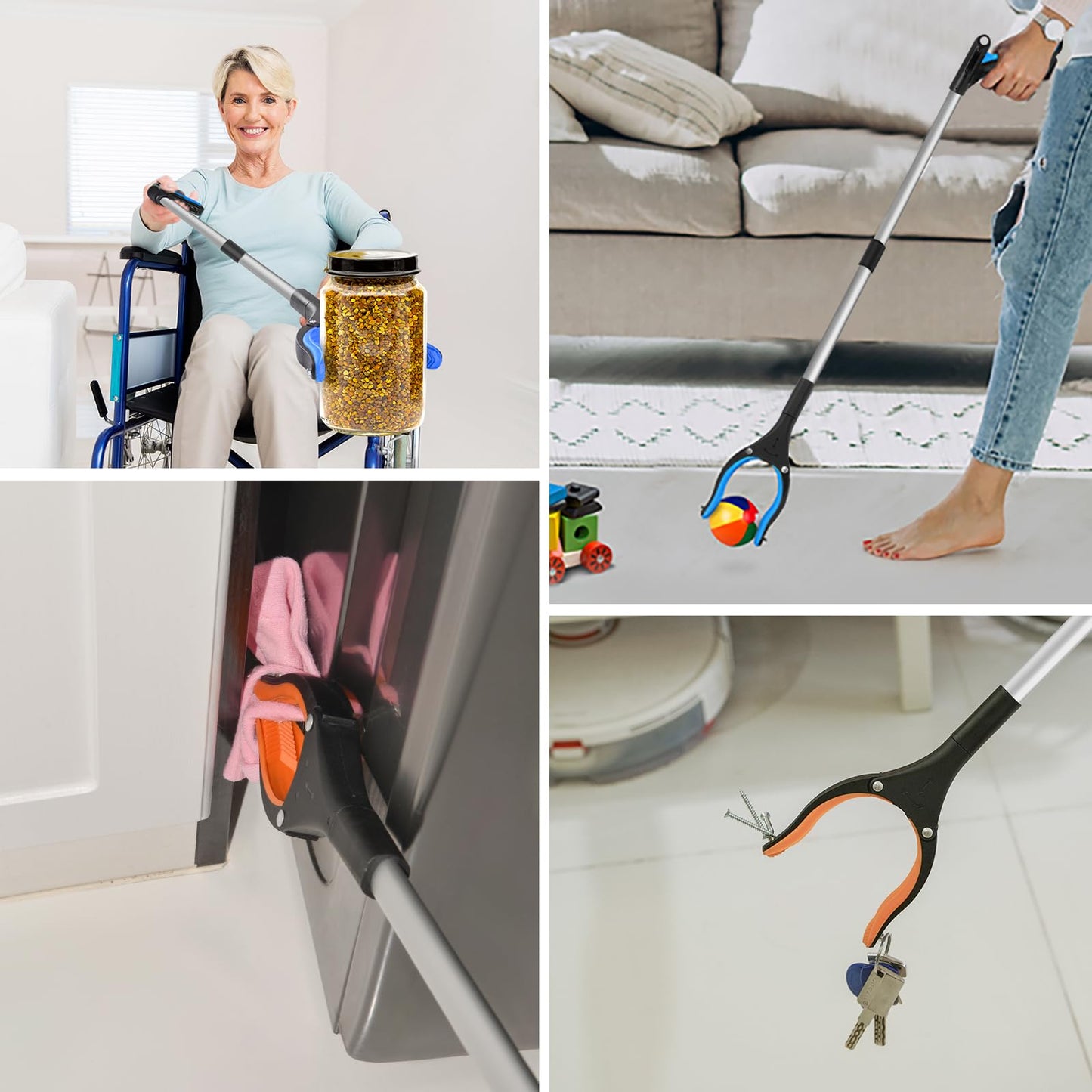 32" Foldable Grabber Reacher Tool – Your Extra Hand for Everyday Tasks