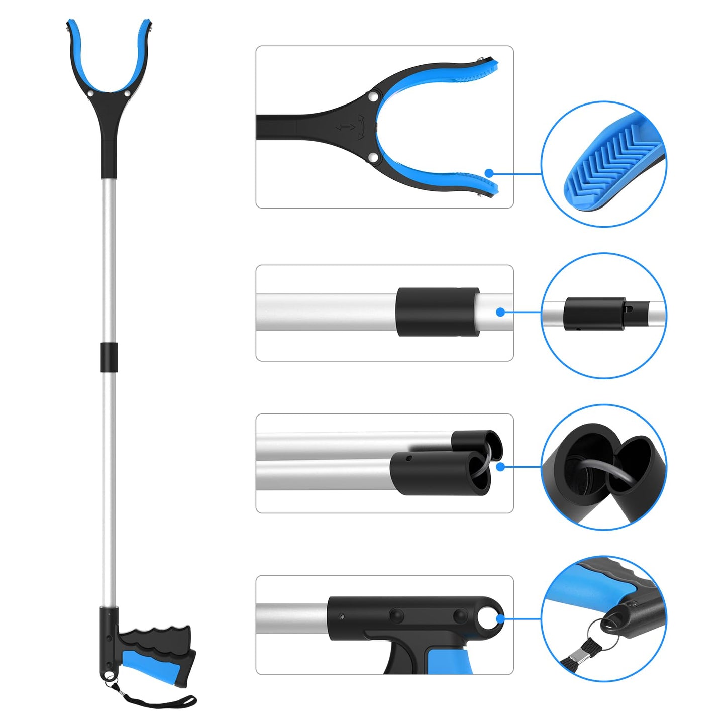 32" Foldable Grabber Reacher Tool – Your Extra Hand for Everyday Tasks