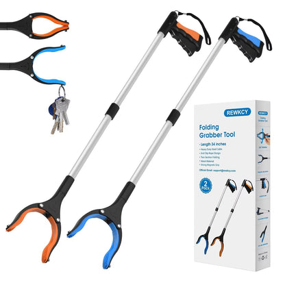 32" Foldable Grabber Reacher Tool – Your Extra Hand for Everyday Tasks