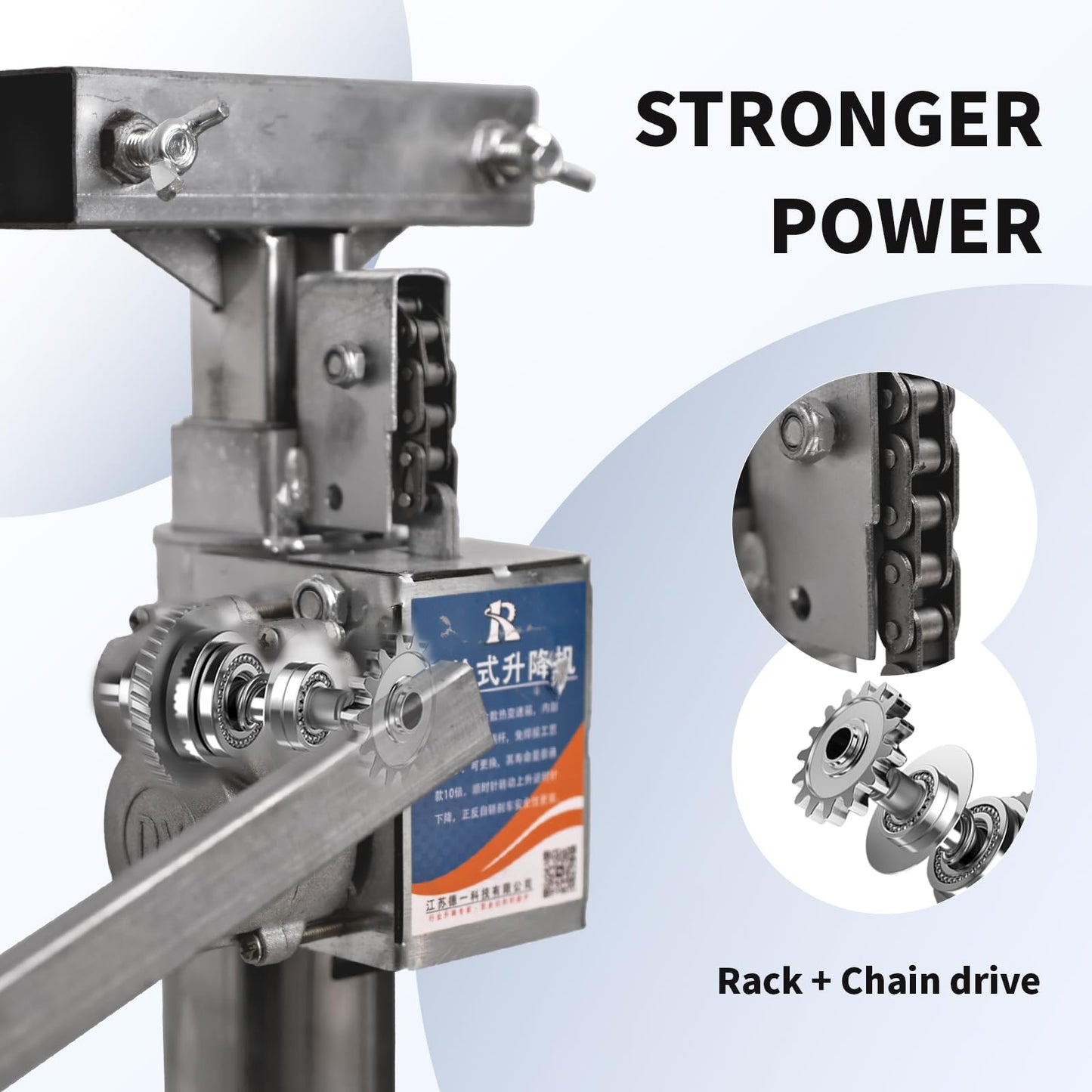 2-Pack 440lbs Cabinet Lift Jack with Electric Drill Support – Install Cabinets Alone, Faster & Safer